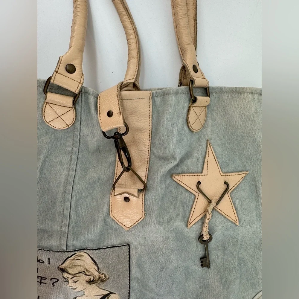 Vintage Addiction Bag Tot Canvas - Picture 2 of 7